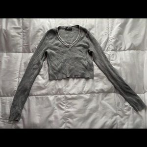Brandy Melville Cropped Long Sleeve